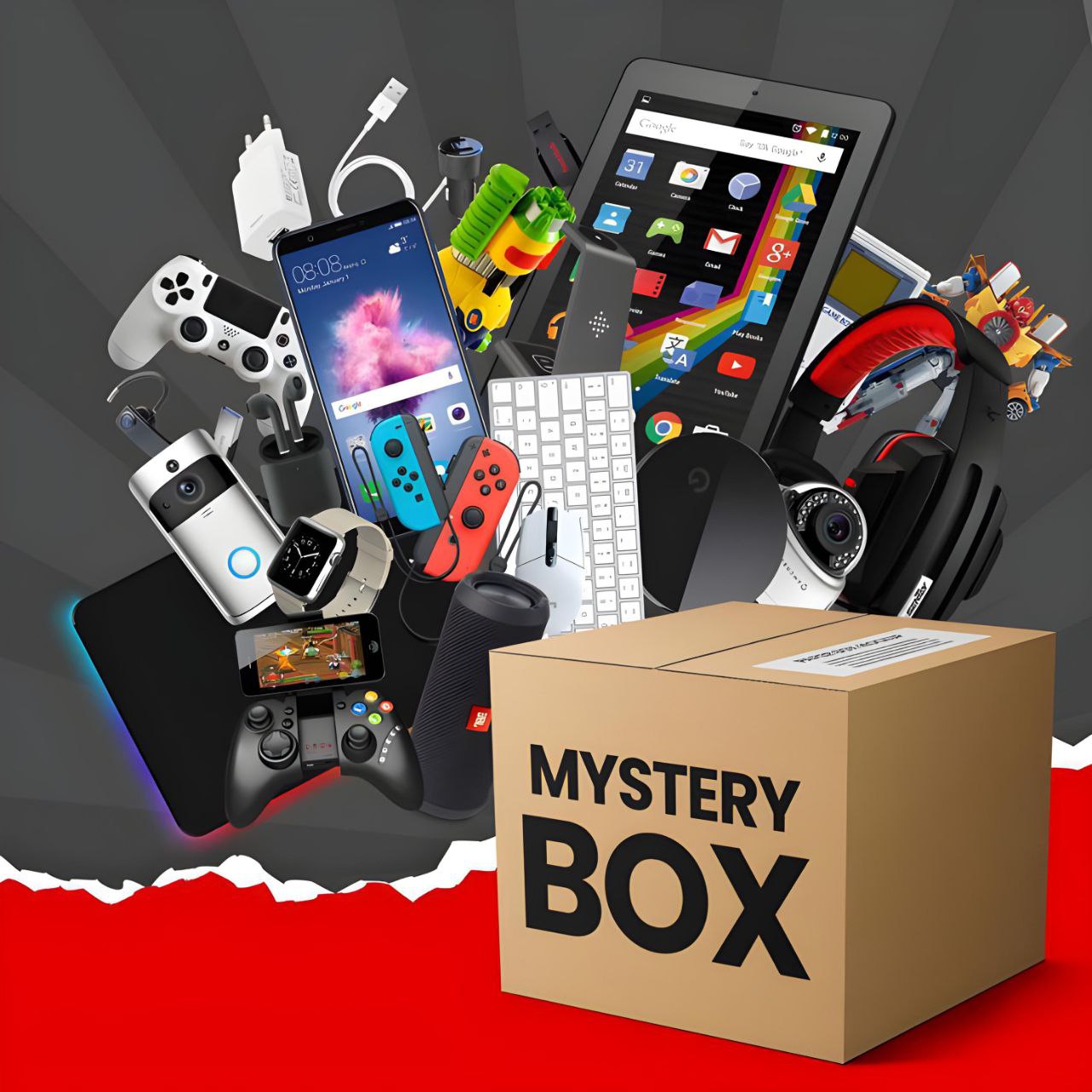 MISTERY BOX® - CAJA SORPRESA TECNOLOGICA 🔥