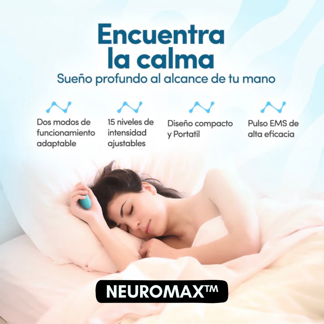 DISPOSITIVO CALMANTE DE ANSIEDAD Y ESTRES/ NEUROMAX™ + REGALO